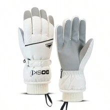 1 Pair Professional Outdoor Ski Gloves, Waterproof, Windproof, Thermal Lining, Hand Warmer, Touchscreen Functionality, Suitable For Both Men And Women, For Winter Skiing, Riding, Motorcycle, Winter Gloves, Snow Gloves - Multicolor - View 17