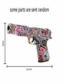 1 Hộp M1911 Mềm Bullet & Shell Graffiti Đồ Chơi Súng Ngắn, Bắn Đạn Mềm Không Gây Hại, Giải Nén Mô Hình Đồ Chơi - Nhiều màu - Xem 9