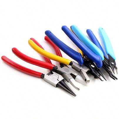 1pc Multifunction Split Ring Opener Pliers DIY Jewelry Beading Crimping Pliers Tool DIY Handmade Tools
