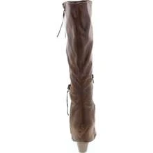 Women's Side Zip Decorative Lace Winter Boot - 譚 - 查看 5