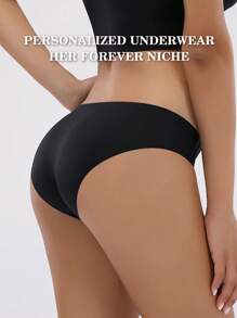 1 st. Aangepaste Casual Dagelijkse No Show Brief Modieus, Kleurrijk, Grappig Aangepast, Gepersonaliseerd, Uniek, Aangepaste Vondsten, Kerstcadeau, Gepersonaliseerde Cadeaus voor Mannen/Vrouwen, Lingerie, Wintermode, Slipjes, Ondergoed, Strings Ideale Cadeaus voor Haar Familie, Vrienden Woonkamer, Slaapkamer, Voor Kerstmis, Voor de Winter, Voor de Herfst/Herfst, Voor Vakantie