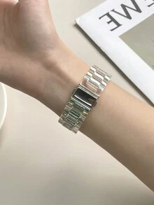 1 pieza Correa de reloj de moda transparente y colorida de PC para mujer compatible con Apple Watch 38mm 40mm 41mm 42mm 44mm 45mm 46mm 49mm, Correa de reloj de moda de lujo compatible con Apple Watch Series Ultra 3/2/1 11 10 9 8 7 SE3 6 5 4 3 2 1, Accesorios de reloj inteligente Correa de reloj, Correa de reloj transparente y colorida - transparente - Ver 9