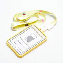 PORTA  CREDENCIAL PARA NIÑO CON JUEGO AL REVERSO - Multicolor - Ver 5