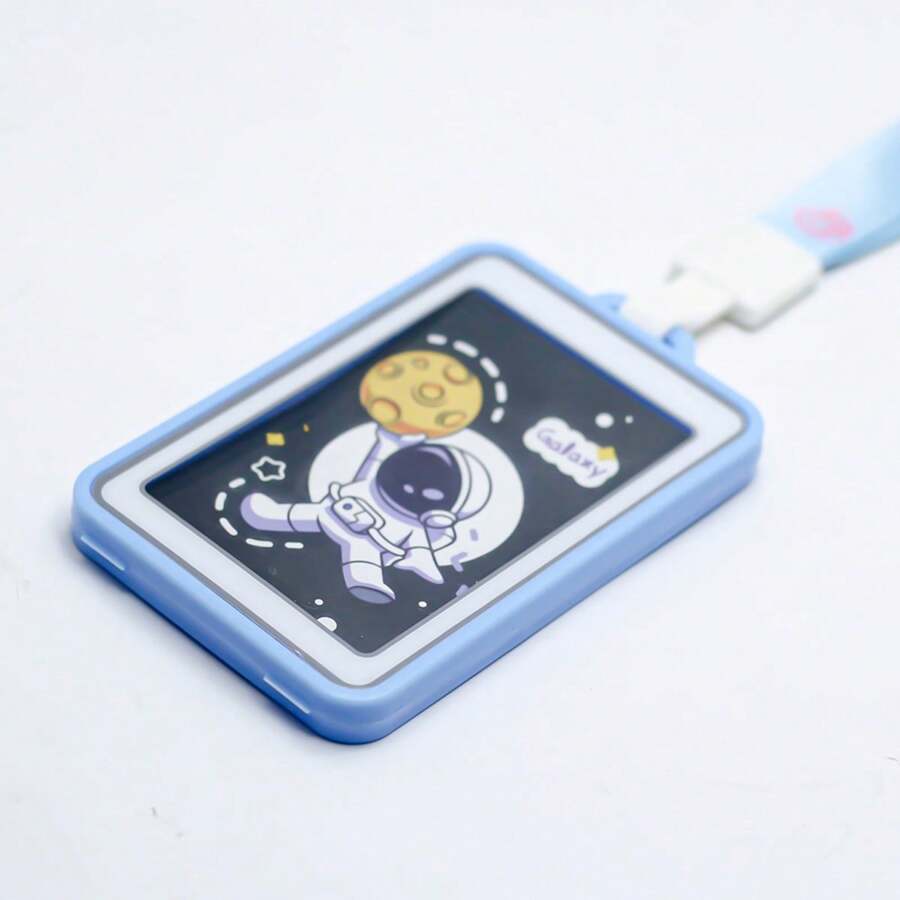 PORTA  CREDENCIAL PARA NIÑO CON JUEGO AL REVERSO - Multicolor - Ver 1