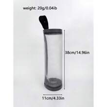 1 pieza unicolor Bolsa de basura almacenamiento moderno poliéster Bolsa de la compra Soporte para cocina - Gris - Ver 10