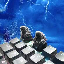 1 cái Keycap bàn phím cơ Tyrannosaurus cổ điển, Keycap Cherry MX cho phụ kiện bàn phím cơ, Trang trí phím ESC quái vật 3D sáng tạo được vẽ bằng tay DIY, Quà tặng sưu tầm của người chơi trò chơi và quà tặng sinh nhật - nhiều màu - Xem 6