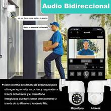 Ojo® Cámara De Seguridad Wifi Hd 3mp Con Alarmaa Ip - Blanco - Ver 4