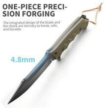 Super Durable Tactical Waist Knife, Portable Knife, Sharp Outdoor Knife, Suitable For Outdoor Camping And Adventure Knives