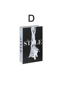 1pc/2pcs/3pcs Foldable Simulated Book Decoration, Modern Minimalist Decorative Books For Living Room Bookshelf, Home And Office Decorative Props, Designer Photography Props, Life-Sized Decorative Faux Books, Suitable For Homes, Offices, Hotels, Cafes, Shops, Live Broadcast Bookshelves, Handicraft Accessory Display Shelves, TV Cabinet Photo Props, Desk And Cabinet Decor Best Gifts Birthday Graduation