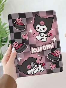 1pc Series Kuromi IPad Pro 11 Case Compatible With Built-In Pencil Holder IPad Pro 12.9 Scratch Resistant IPad Case Air 5/4 10.9 10th 7/8th/9th Generation Mini 6 Premium Shock Resistant Auto Wake/Sleep And Flexible Viewing Angle 360°/720° Rotating Folio S - Multicolor - View 11