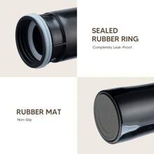 Bình pha cà phê Pháp cầm tay nguyên bản, cách nhiệt, cốc du lịch bằng thép không gỉ, cách nhiệt - Đỏ - Xem 10