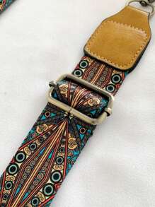 Simple Plain Embroidered Shell Bag Large Capacity Pocket Purse Stylish Chain Iron Clip Slant Span Shoulder Mobile Bag - Black - View 9