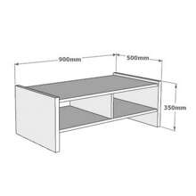Well Home Tavolino in legno WellHome. - Multicolore - Visualizzare 3