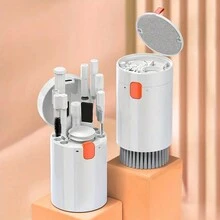 1 Cái, Bút Vệ Sinh Tai Nghe, Bộ Dụng Cụ Làm Sạch Đa Năng 3 Trong 1 Với Bàn Chải Mềm Cho Tai Nghe Không Dây, Hộp Sạc Tai Nghe, Phụ Kiện, Máy Tính, Bàn Phím - Nhiều màu - Xem 3