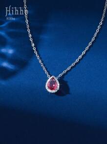 Hihho 1 Vòng Cổ Mặt Dây Chuyền Xương Đòn Đính Đá Cubic Zirconia Nhiều Màu Sắc Galaxy Moon Dành Cho Bé Gái, Với Thiết Kế Hình Giọt Nước 3D Rực Rỡ, Món Quà Trang Sức - Nhiều màu - Xem 15