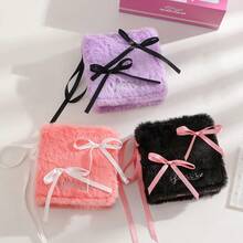 Álbum de fotos con lazo y estilo de ballet, álbum de almacenamiento de tarjetas de cámara instantánea de cuadrícula de 3 pulgadas, álbum de tarjetas de peluche para coleccionar tarjetas de celebridades - multicolor - Ver 4