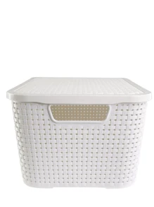 Storage And Organizer Bins - 白色 - 查看 5