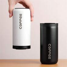 Tasse isotherme élégante et minimaliste, bouteille d'eau en acier inoxydable de haute qualité et pratique pour couple, cadeau, tasse d'eau pour sports d'été, pour l'extérieur, le camping - multicolore - Voir 7