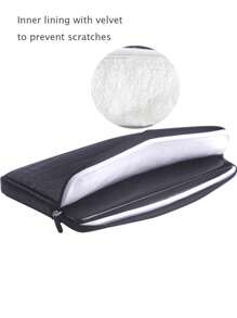 Funda ultra delgada y cómoda compatible con portátiles de 13/13,3 pulgadas Pro y Air, estuche protector de viaje, estuche protector de portátil, estuche protector de portátil de PU con estampado de cocodrilo, compatible con modelos M4/M3/M2/M1 de 2024 a 2021, color negro compatible con MacBook