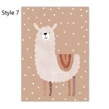 Baby Girl Rainbow Nursery Room Decor Kids Wall Decor | Boho Nursery Wall Art For Girl | Rainbow Decor For Toddler Girls Bedroom (Unframed) Baby Shower Family Decorations Gifts - 20x30cm - View 7