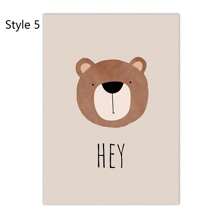 Baby Girl Rainbow Nursery Room Decor Kids Wall Decor | Boho Nursery Wall Art For Girl | Rainbow Decor For Toddler Girls Bedroom (Unframed) Baby Shower Family Decorations Gifts - 20x30cm - View 5