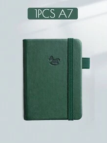 1pc Small Notebook A7 Notepad Portable Pocket Small Notebook Minimalist Candy Colored Notebook Thickening Notebook Memo Diary Planner Taking Notes Agenda Organizer Pocket Notepad Journal For School - Multicolor - View 14