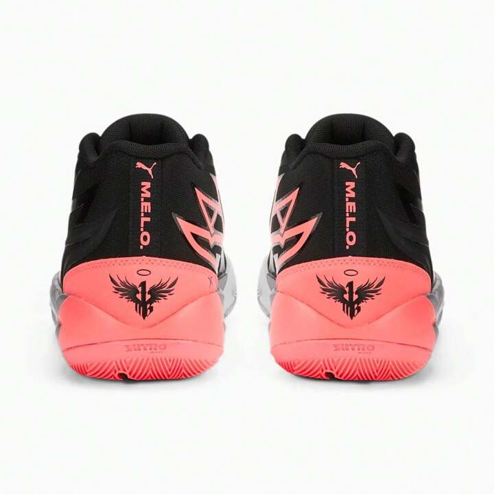 Puma MB.02 JR 378357-01 Unisex Kid's Black/Pink Basketball