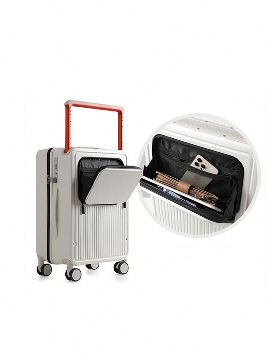 20Inch Business CarryOn Luggage With Password And USB Port, Large