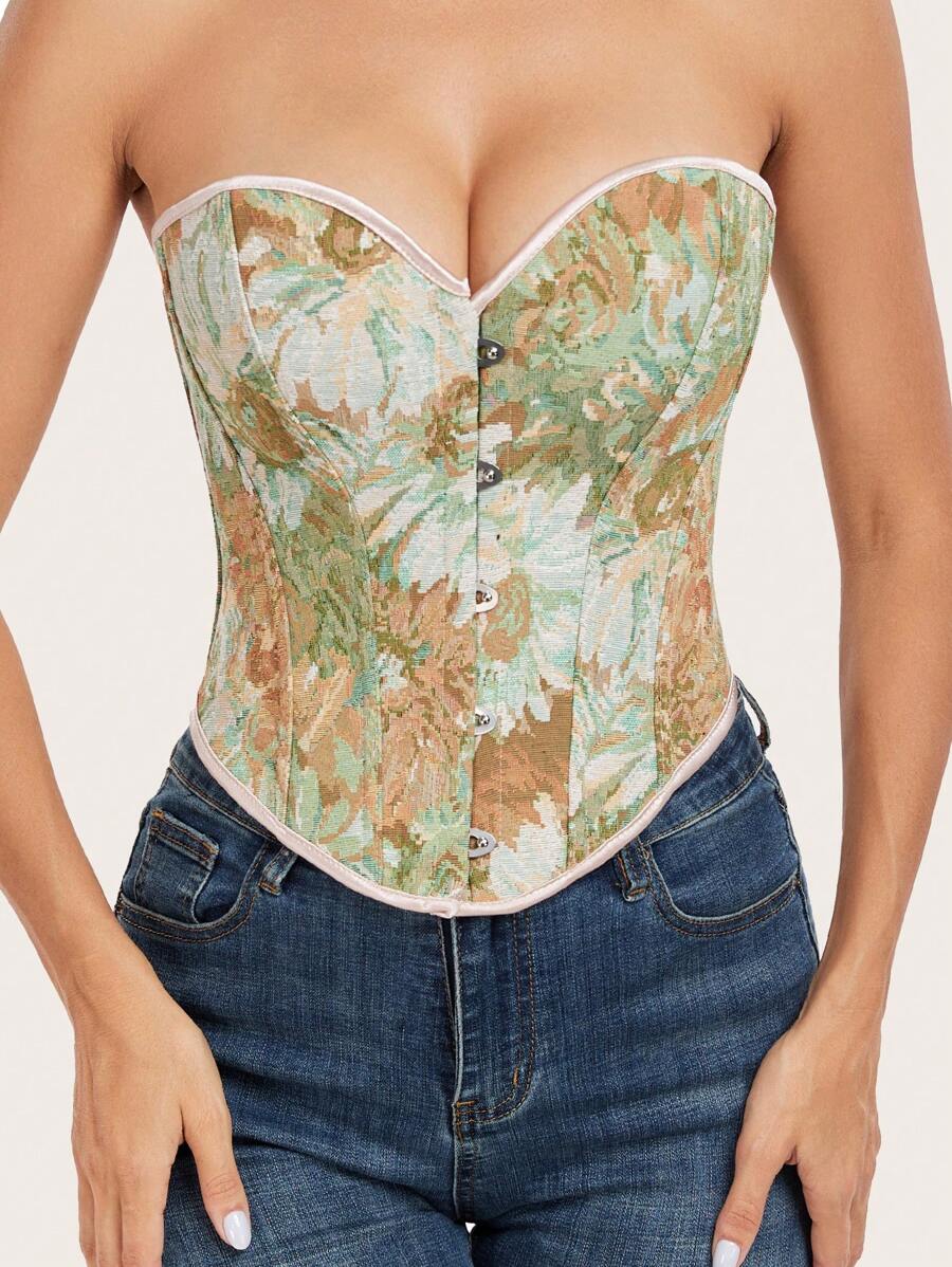 Ximenna Halter Corset Top main image 0
