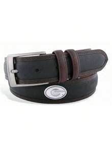 ZeppelinProducts Georgia Concho Two Tone Leather Belt, 40 Waist - Nhiều màu - Xem 2