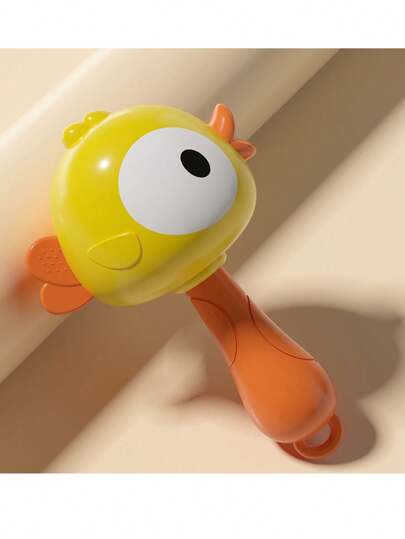 1入嬰兒有趣卡通沙錘，嬰兒聲音搖鈴玩具6-12個月，新生兒玩具嬰兒男女禮物