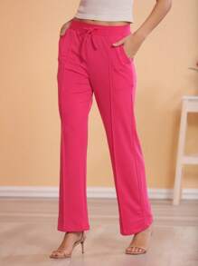 Women Pants - Hồng - Xem 1