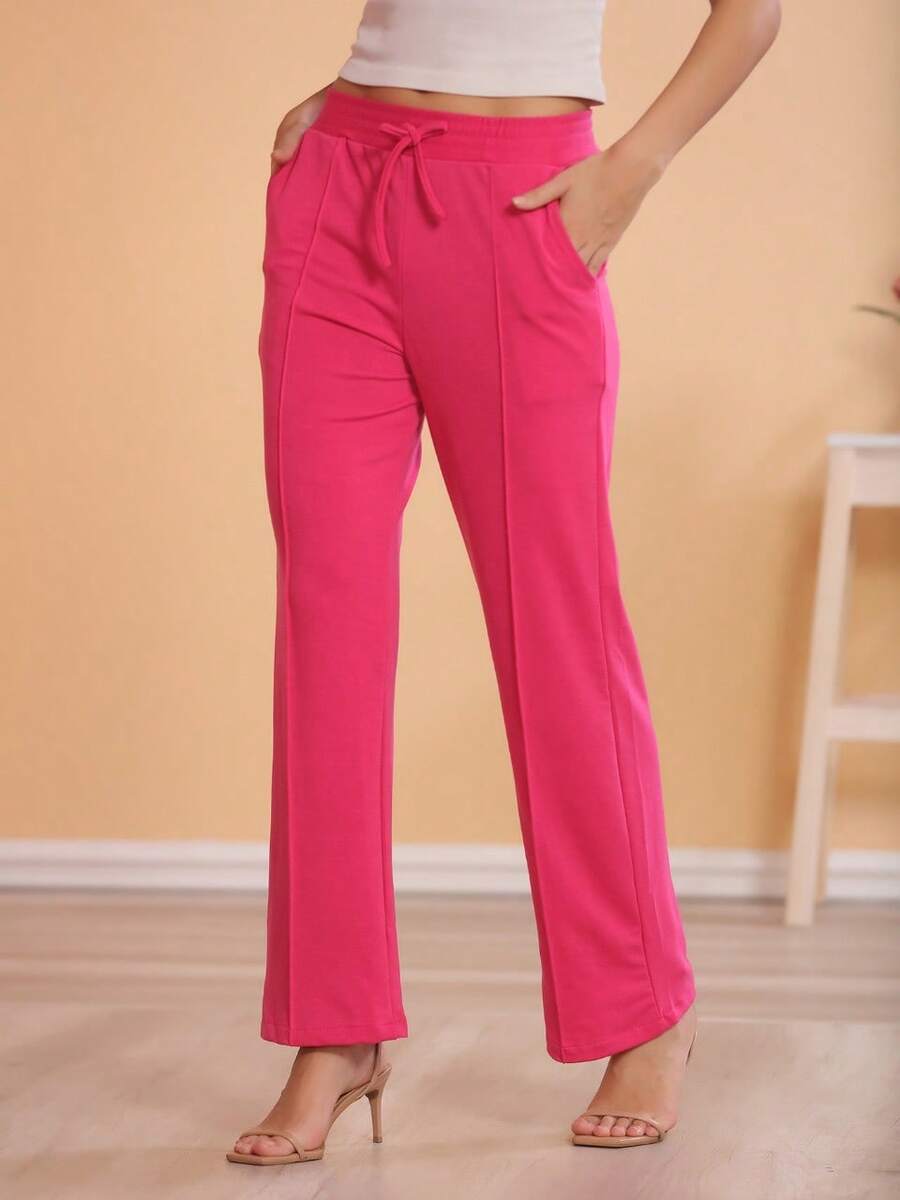 Women Pants - Hồng - Xem 1