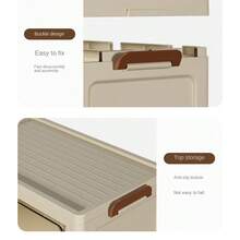 Large Multi-Layer Drawer Style Medication Storage Box For Home, With Separate Compartments For Storing Different Kinds Of Medicine, Suitable For Children And Babies - Beige - View 9