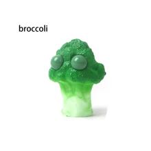 逼真的蔬菜弹出式眼部挤压玩具，创意抗压力柔软缓解挤压眼部堵嘴玩具，按压弹出式眼部小工具，用于释放情绪和缓解压力 - 彩色 - 查看 8