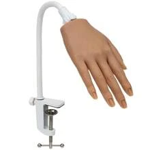 Nail Practice Hand For Acrylic Nails Silicone Hands Training Fake Nail Hand Model Veikmv - Ginger - View 9