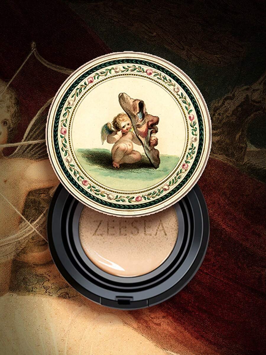 Zeesea 控油氣墊BB霜保濕隔離遮瑕持久液體粉底 - M01 Ivory - 查看 1