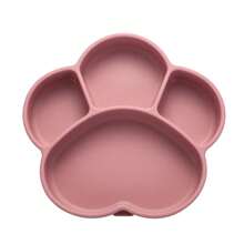 1 件儿童硅胶分隔盘，防滑且易于清洁，适合圣诞节、万圣节、感恩节、儿童节、生日礼物 - 彩色 - 查看 13