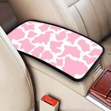 רפידת תיבת משענת יד מודפסת לרכב, כרית תיבת משענת יד לרכב, מגן כיסוי תיבת משענת יד לרכב, אביזרי קישוט לרכב - 1 יחידה - ראה 19