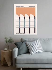 1入組無框帆布牆藝油畫海報，以太陽照耀的背景凸顯代表性的阿姆斯特丹建築，適用於城市裝飾和旅行愛好者，並可放置於客廳或辦公室 - 彩色 - 查看 9