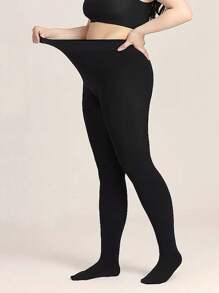Rajstopy damskie plus size, grube, dwustronne w kroku, M/L/XL/XXL/XXXL, ciepłe i wygodne, wysoki stan, wysoka elastyczność, modne i wszechstronne, na jesień i zimę