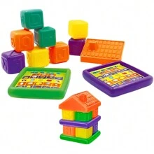 儿童积木套装房间装饰 - 彩色 - 查看 3