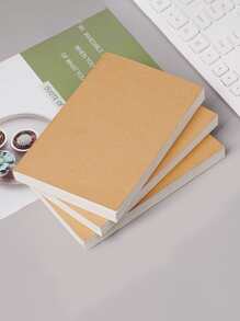 Extra Thick 200-Page Blank Notebook - Ideal For Drafting, Drawing & Sketching | Retro Style Large Notepad