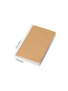 Extra Thick 200-Page Blank Notebook - Ideal For Drafting, Drawing & Sketching | Retro Style Large Notepad