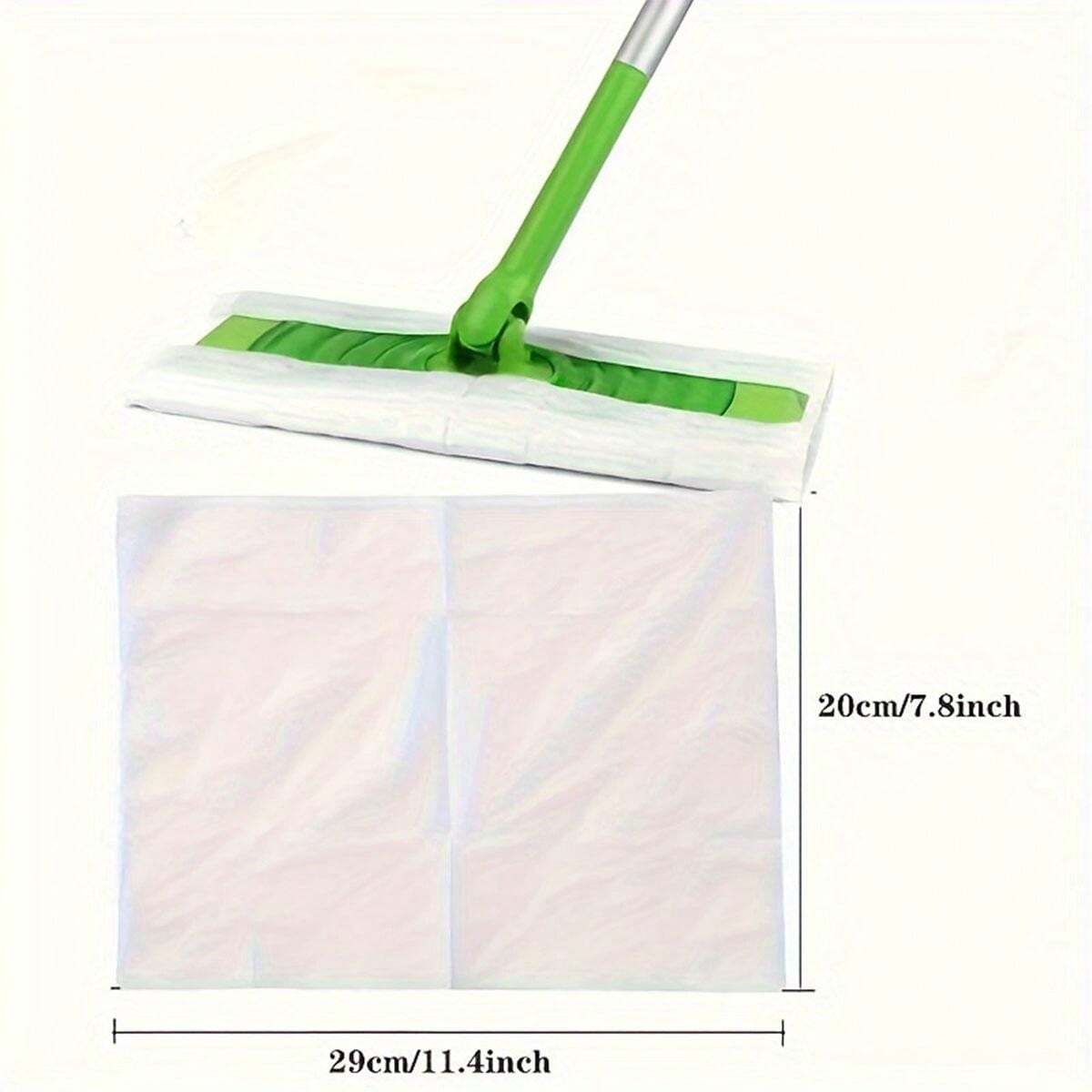 30pcs/Pack Dry Sweeping Pad Compatible With Dust Collector Disposable