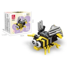 Small Particle Insect Building Blocks, Kids Educational Cognitive Assembly Animal Models, Versatile Styles Room Decoration Room Decoration - Multicolor - View 17