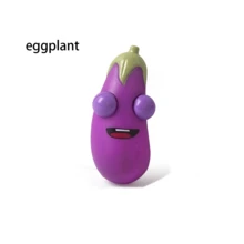 逼真的蔬菜弹出式眼部挤压玩具，创意抗压力柔软缓解挤压眼部堵嘴玩具，按压弹出式眼部小工具，用于释放情绪和缓解压力 - 彩色 - 查看 7