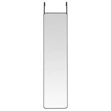 LIVINGANDHOME Living And Home Full Length Mirror With Rounded Corners Door Hanging - Black - View 3