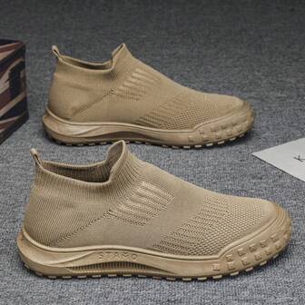 Men's Outdoor Casual Shoes, Summer Breathable Sports Sneakers, Fashionable