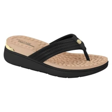 Women Flip-Flops - Black and White - View 1